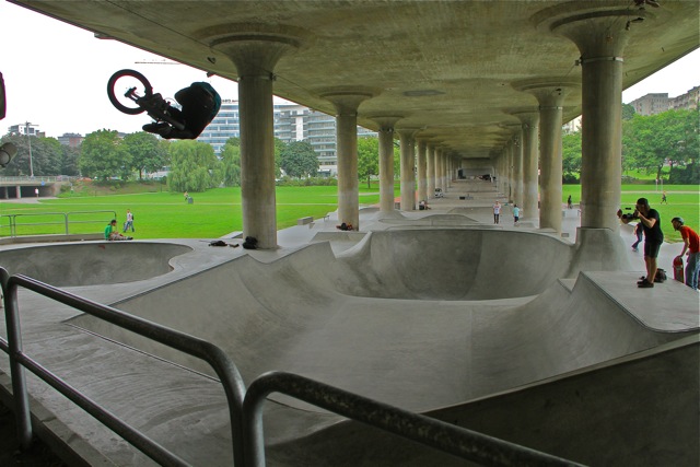 under bridge skatepark